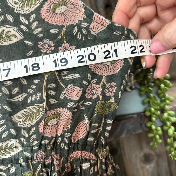 Natural Life Floral Button Front Amelia Dress Sz XL - Picture 7 of 8